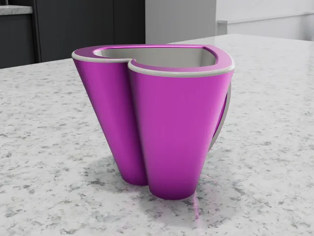 Love heart ❤️ valentines cup ❤️
