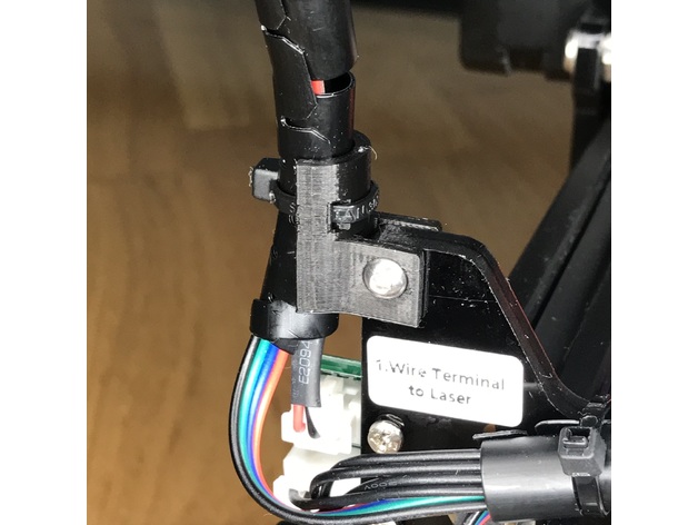 Ortur LM2 Wire holder X axle