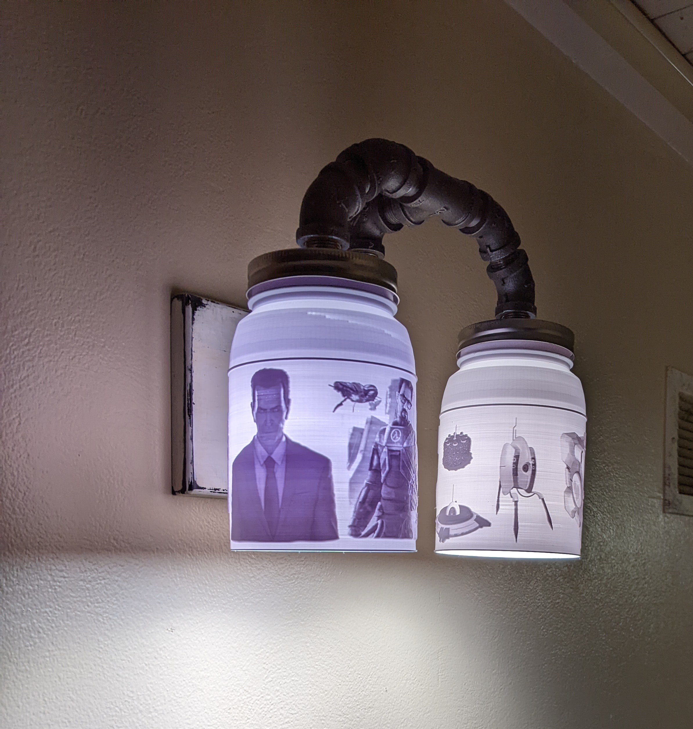 Mason jar deals light shade