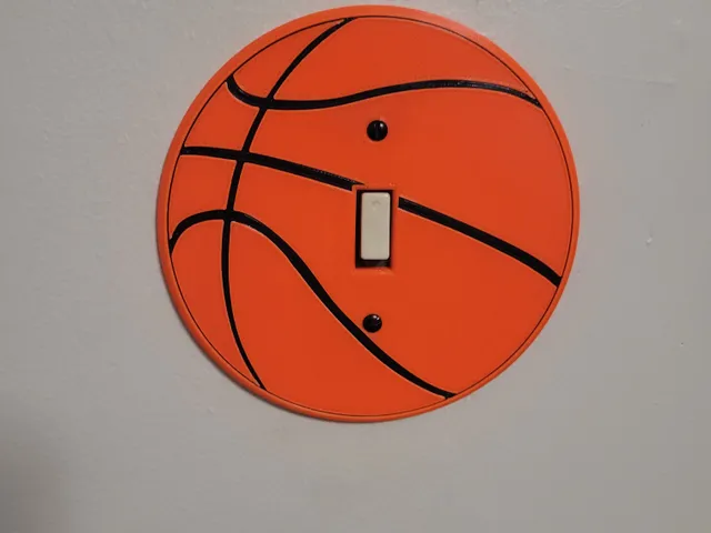 Basketball Switch Cover/Plate - MMU2S