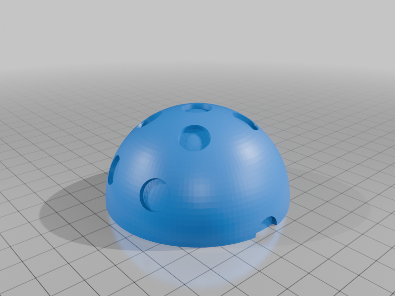 Miniatura 6 do modelo 3D Round dice