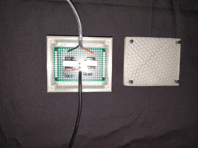 Electronics project case for 60mm x 40mm PCB Prototype Board