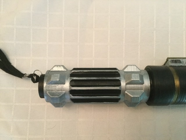 Voltax Flashlight Cap for Collapsing Lightsaber