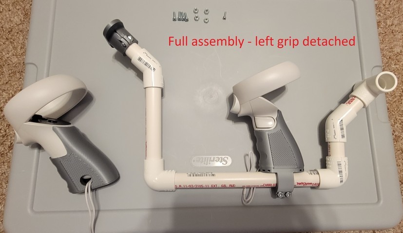 Oculus Quest 2 Controller PVC grip by McTech3D | Download free STL ...