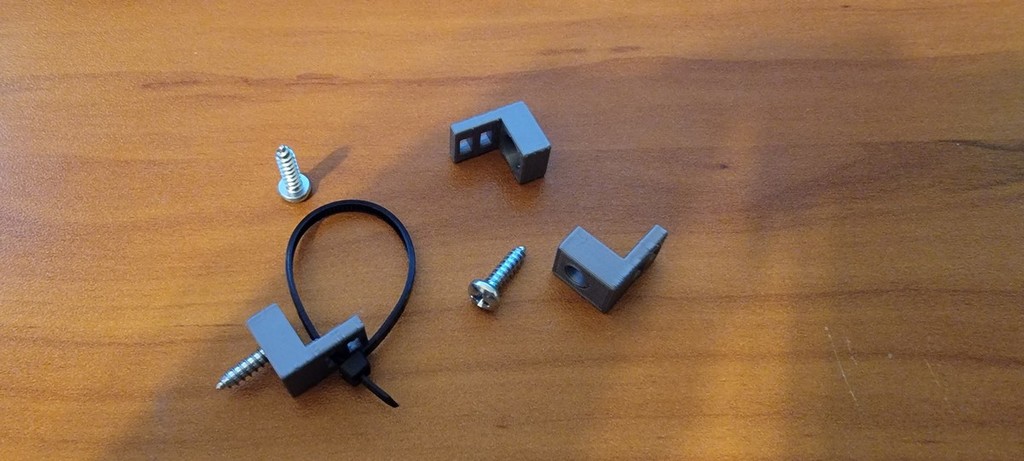 3D Printed Standoff for cable management with zip ties