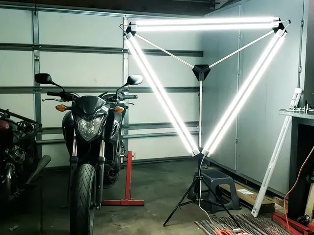 Shop Light from LED Work Lights