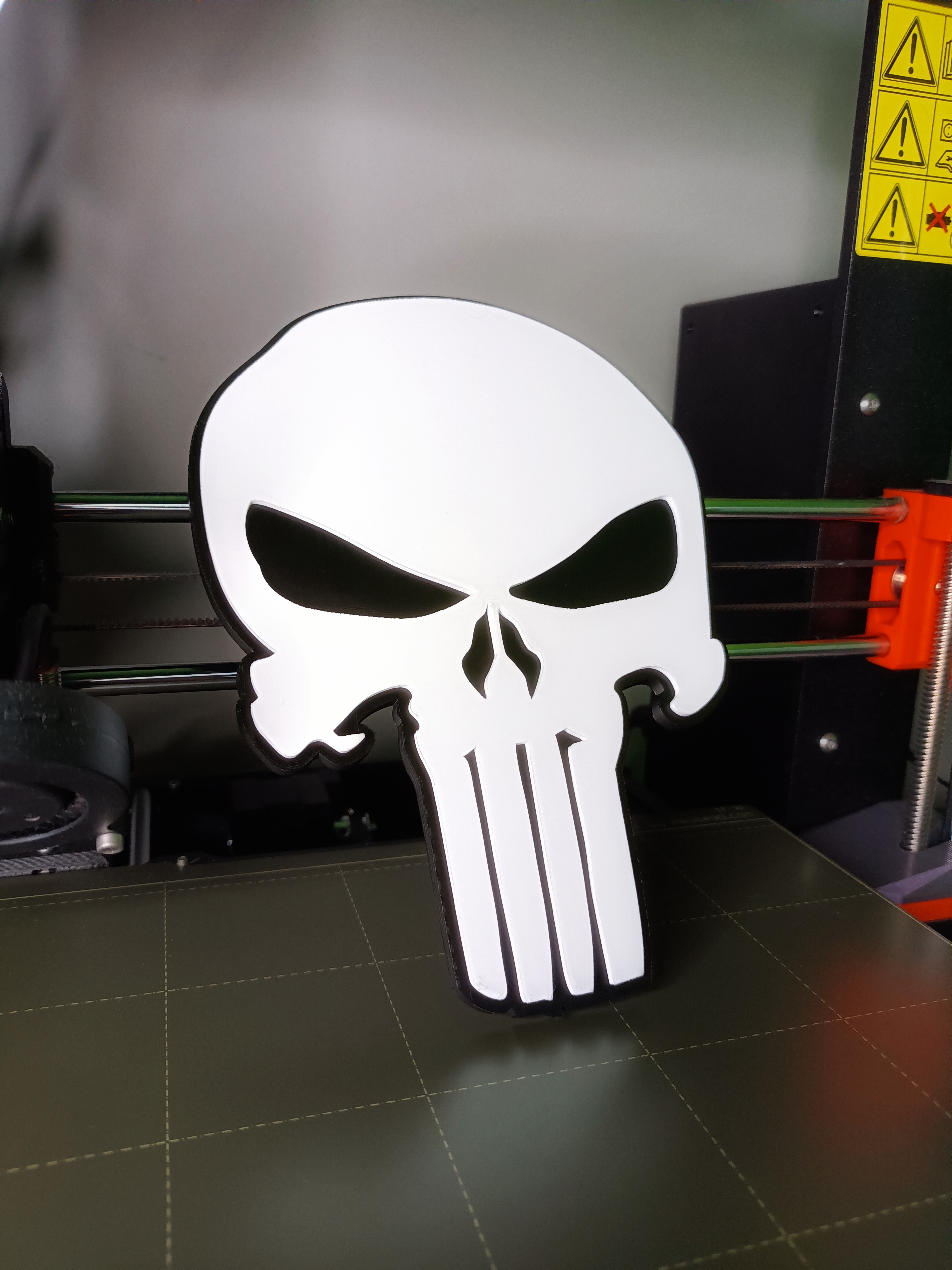 Multicolor PUNISHER Logo Display