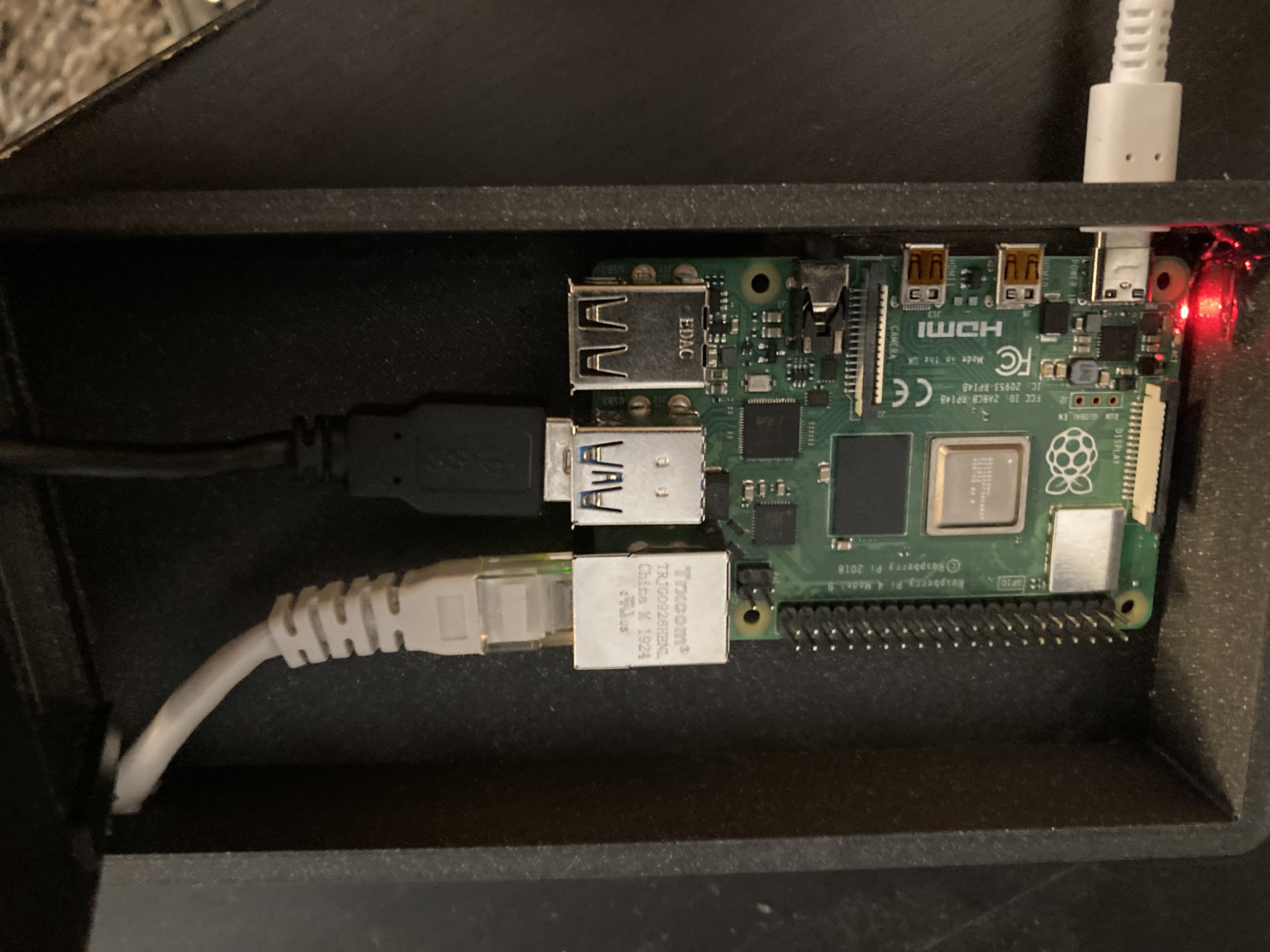Miniatura 3 do modelo 3D Raspberry pi NAS case