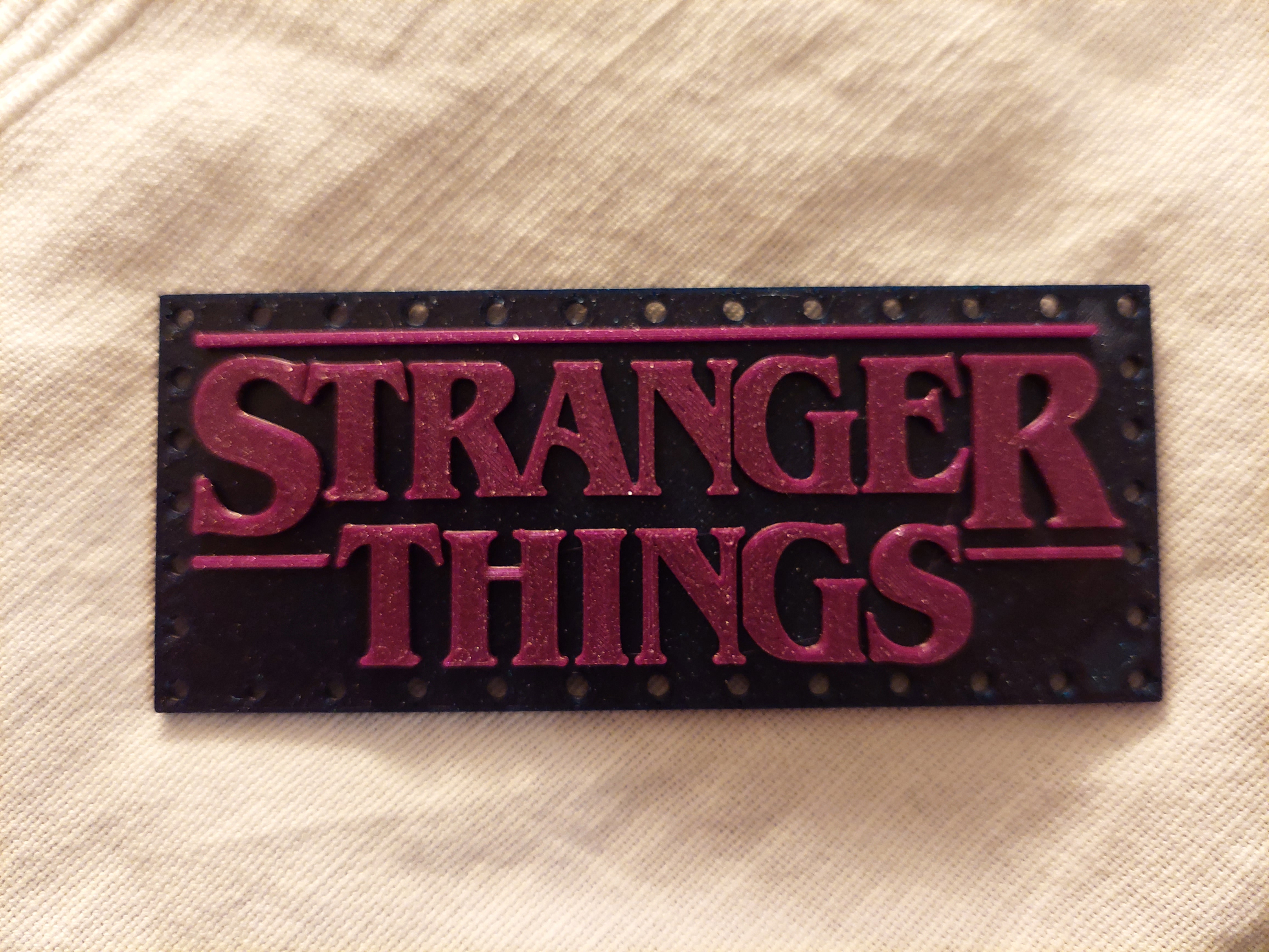 Stranger Things sew-on-patch