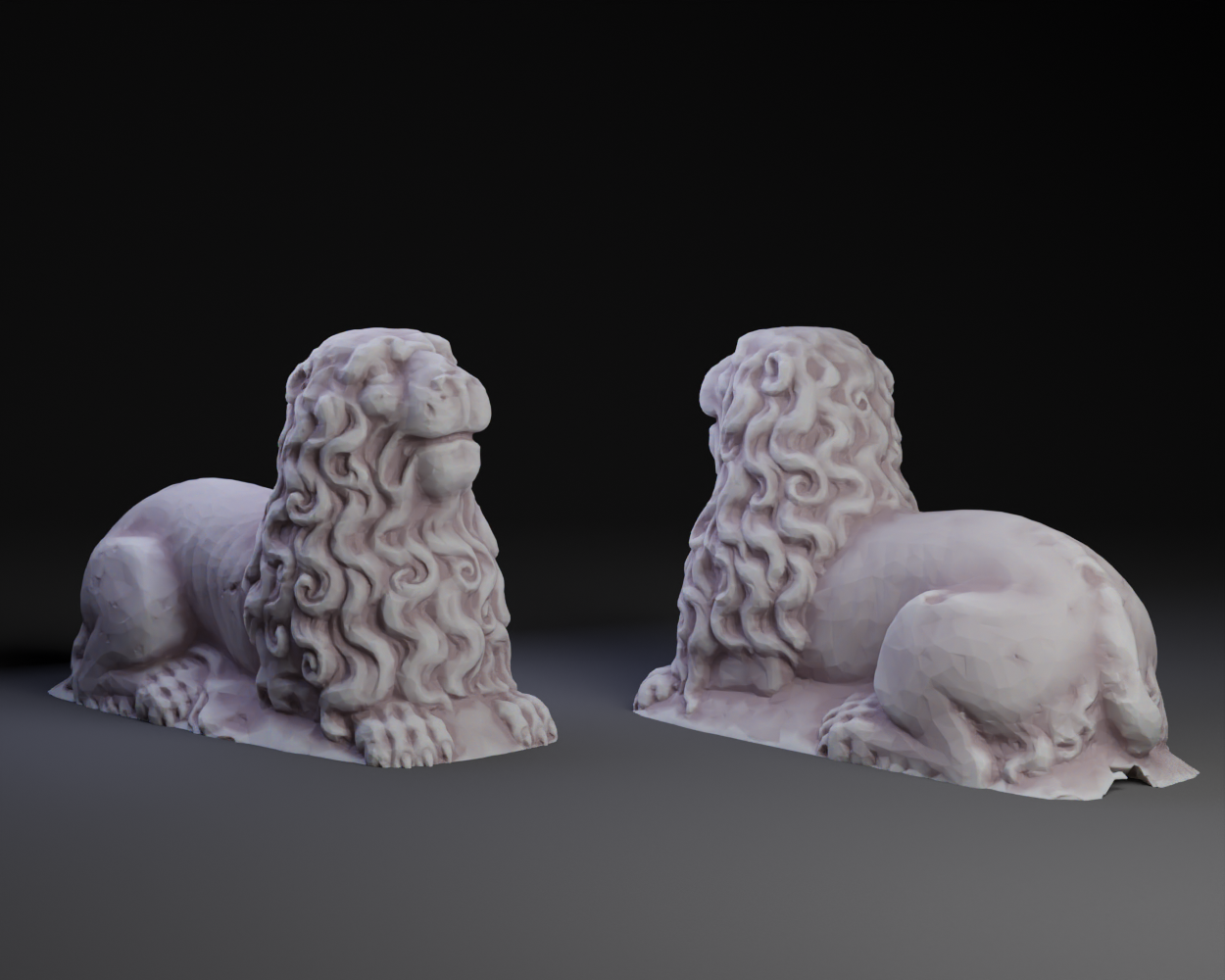 Lion Sculpture -Draft Resurrection