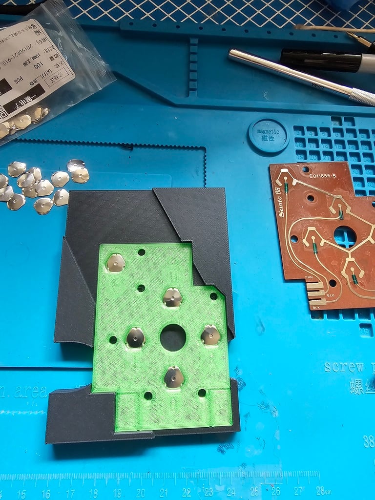 Atari CX-10 Joystick Button Alignment Jig