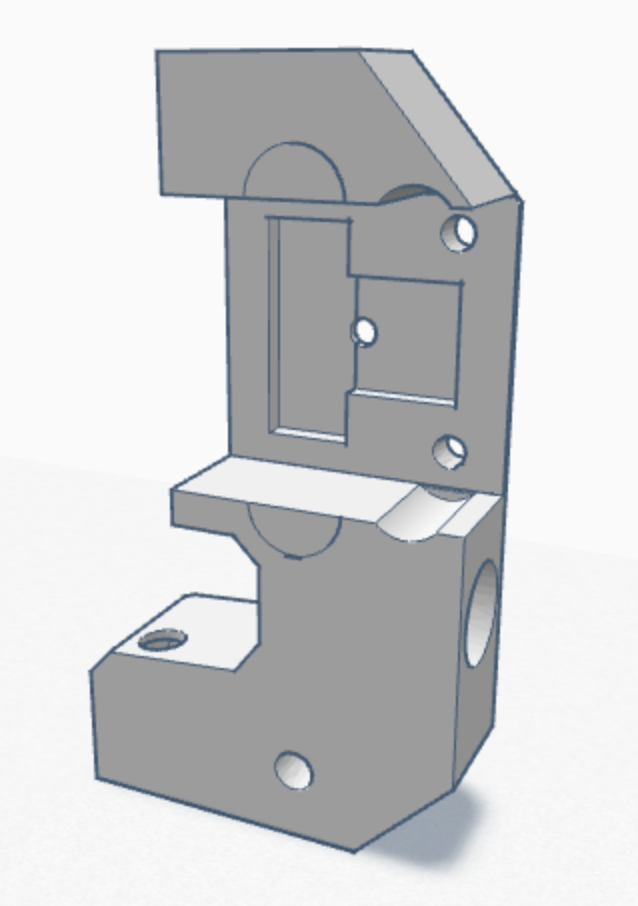 Super simple filament jam and presence sensor - Lever Ender Endstop