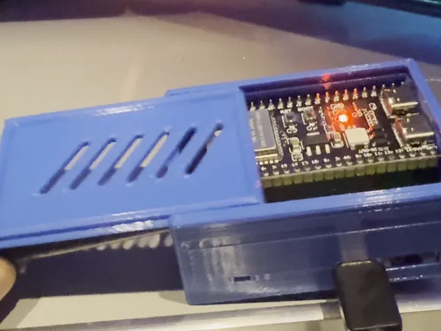 ESP32-S3 Custom PCB Case for VGA