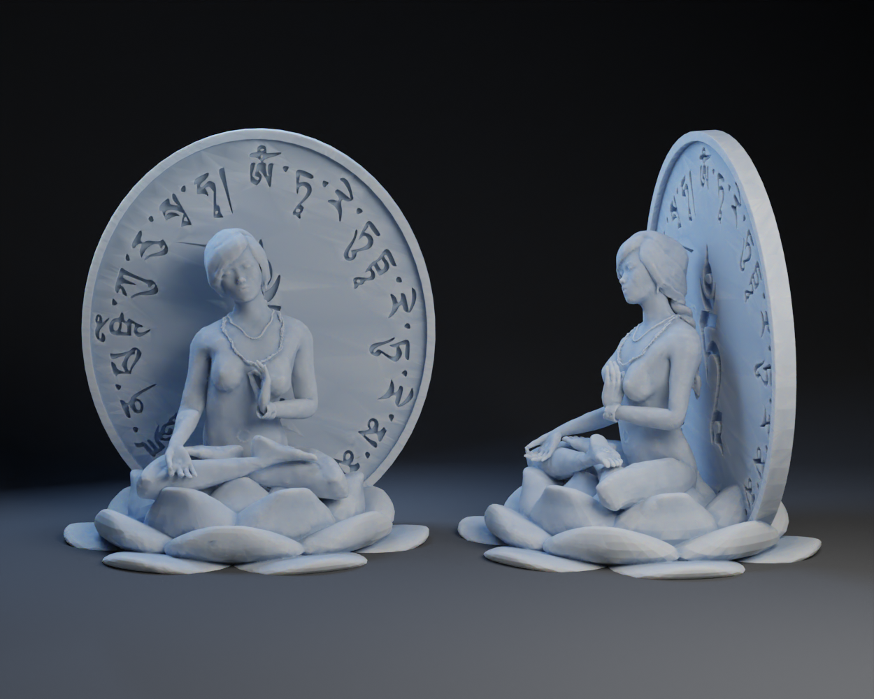 White Tara Statue