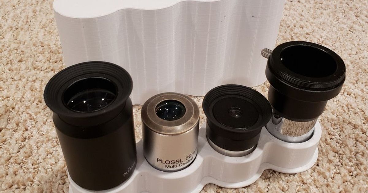 1.25" Telescope Eyepiece Case by Beaver Download free STL model