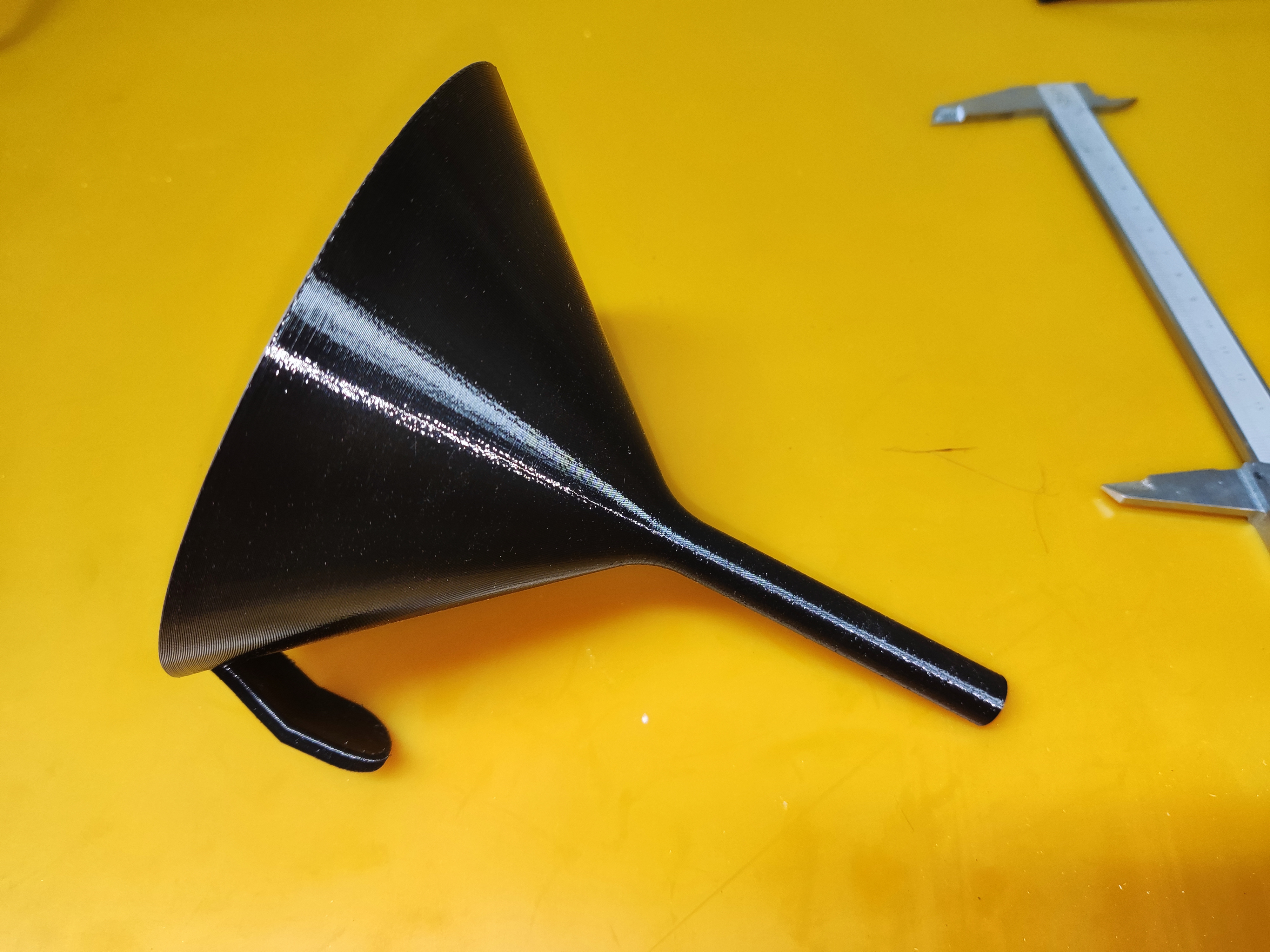 Funnel with holder