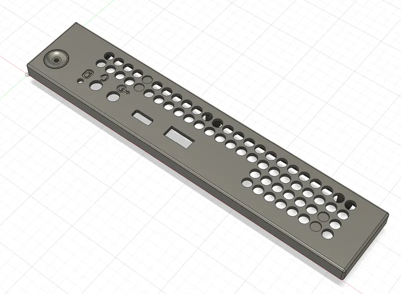 Dell Optiplex 7050 Micro MFF Front Bezel / faceplate (face avant minipc ...