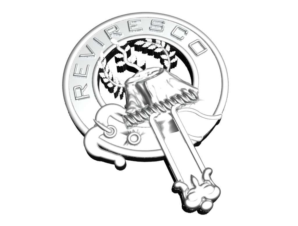 Clan MacEwen Crest Badge Reviresco