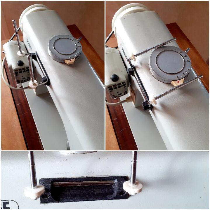 bobine holder pfaff 9- repair // support à bobine