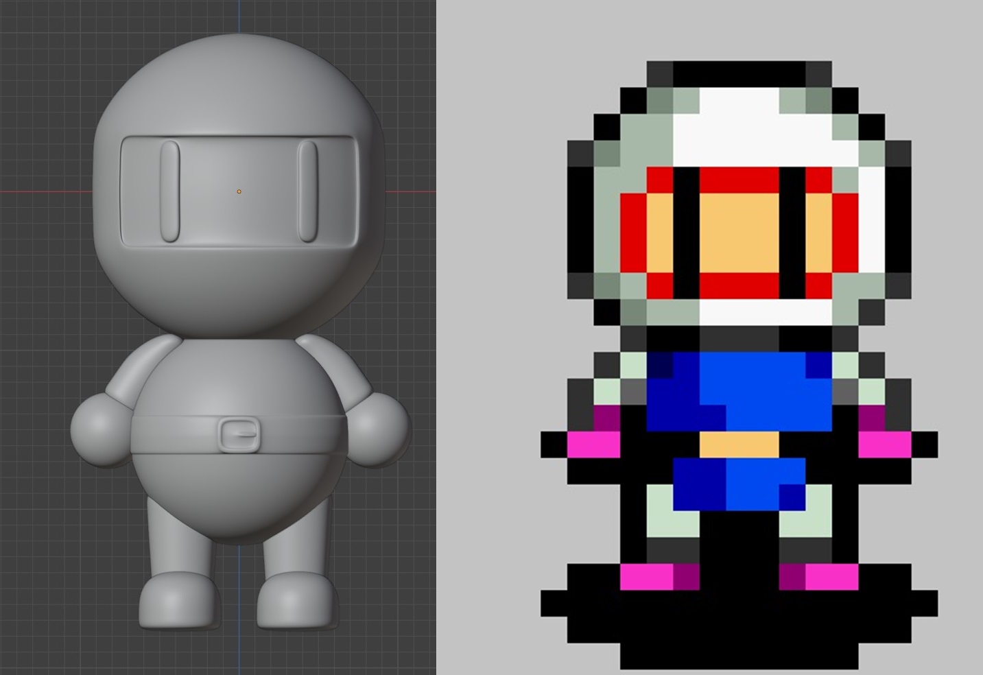 Bomberman 4 model