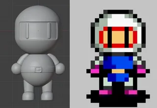 Bomberman 4 model