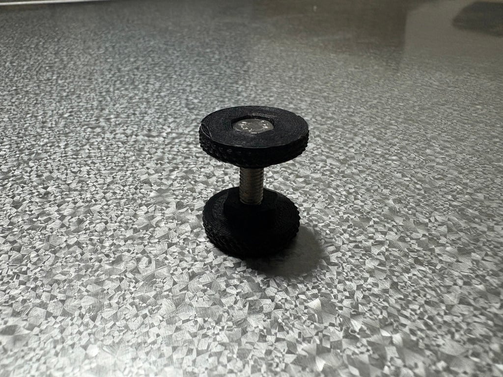 M5 press-fit screw and nut for Articulating Raspberry Pi Camera Mount
