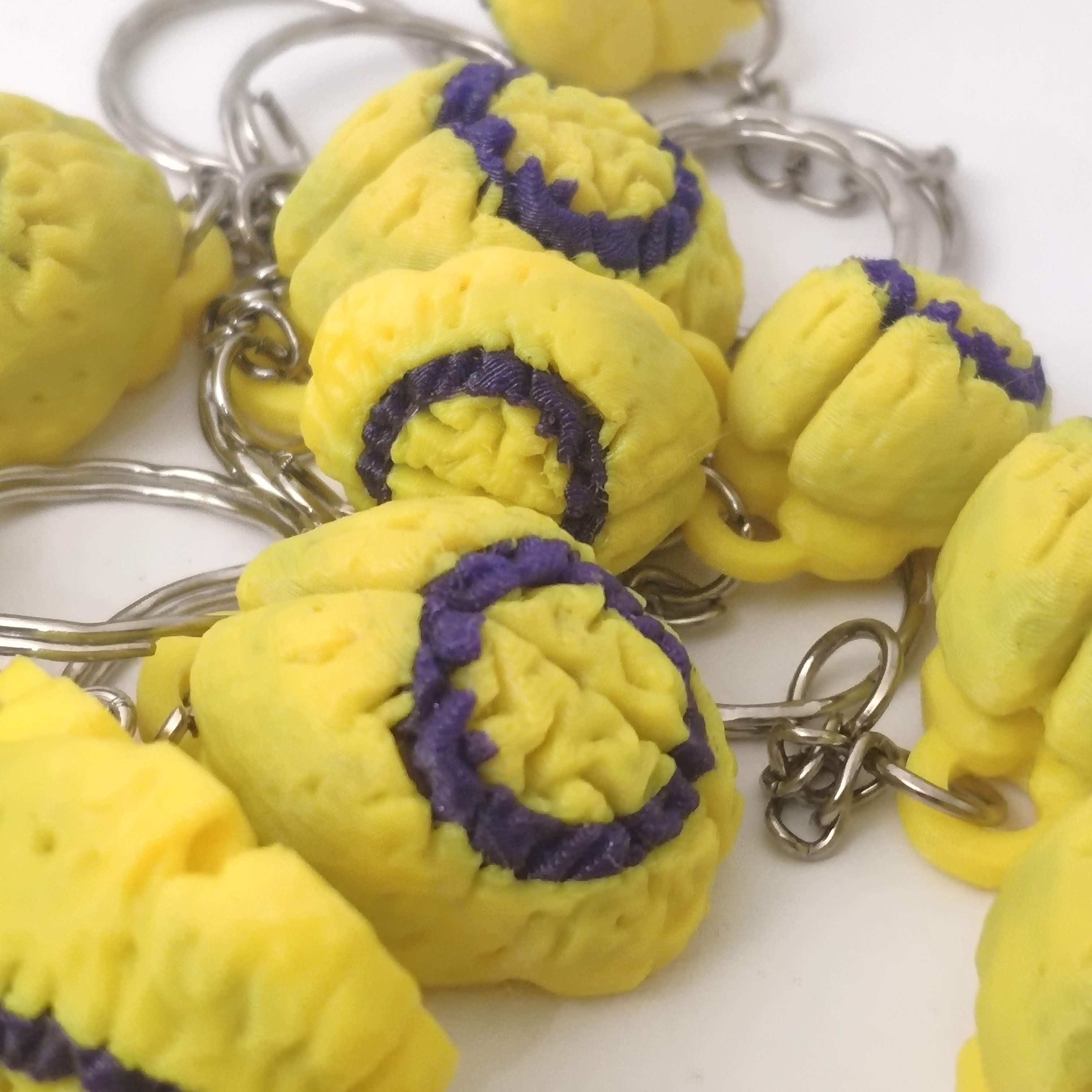 Pride Brain Keychain — thumbnail 2