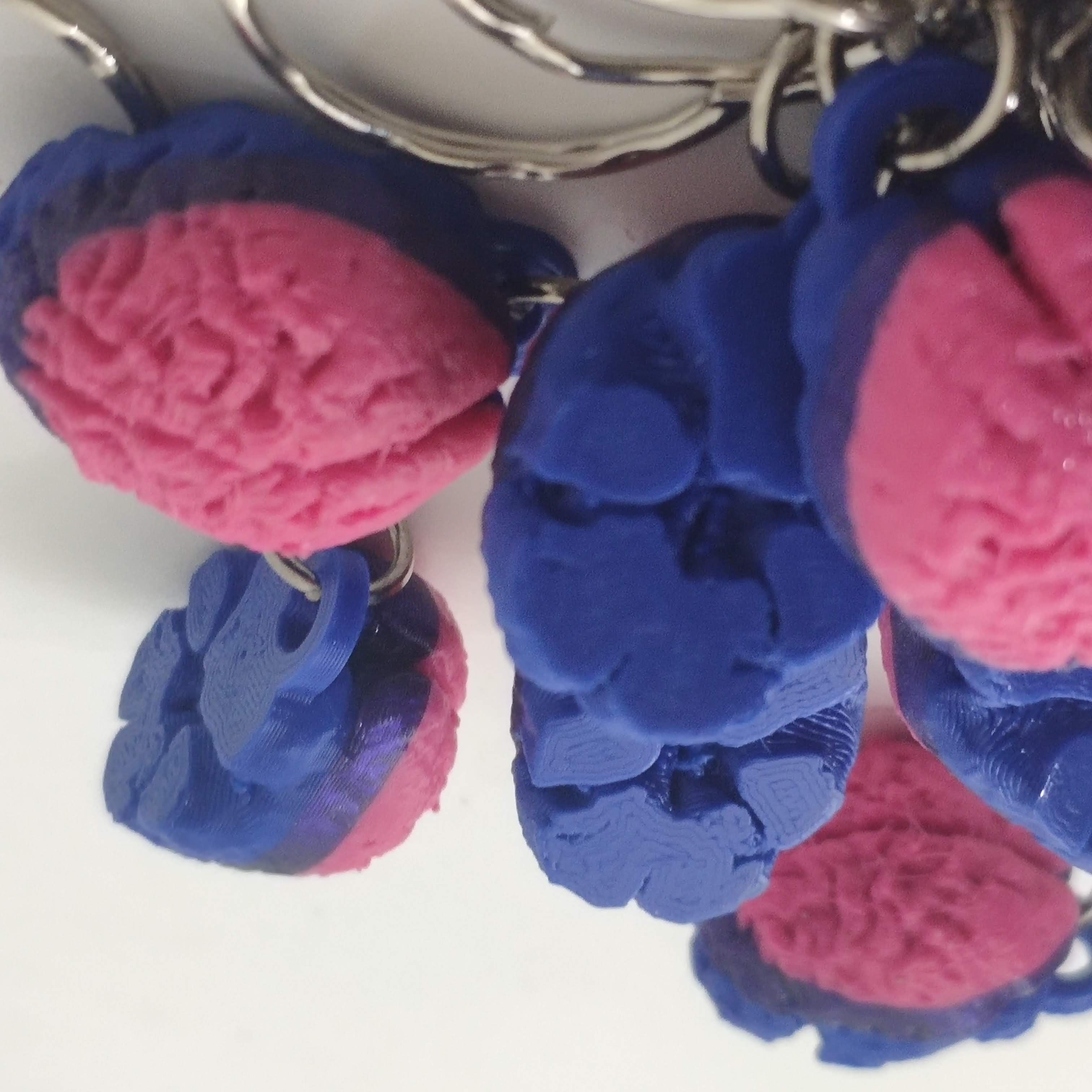 Pride Brain Keychain — thumbnail 5