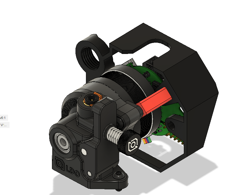 EBB36 Can Board Mount IGUS Chainflex Mount w/ PG7 Threads
