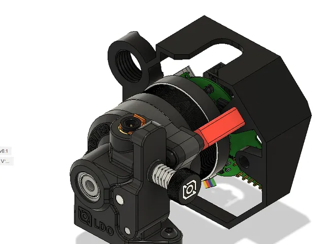 EBB36 Can Board Mount IGUS Chainflex Mount w/ PG7 Threads