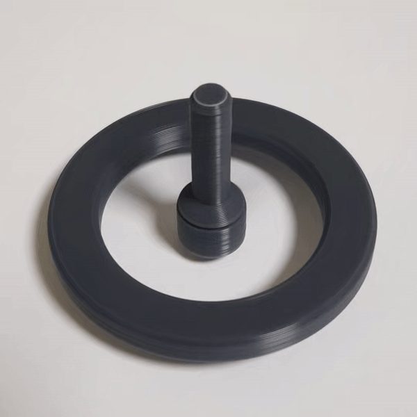 Holo top - easy to print spinning top(over 180s spinning)