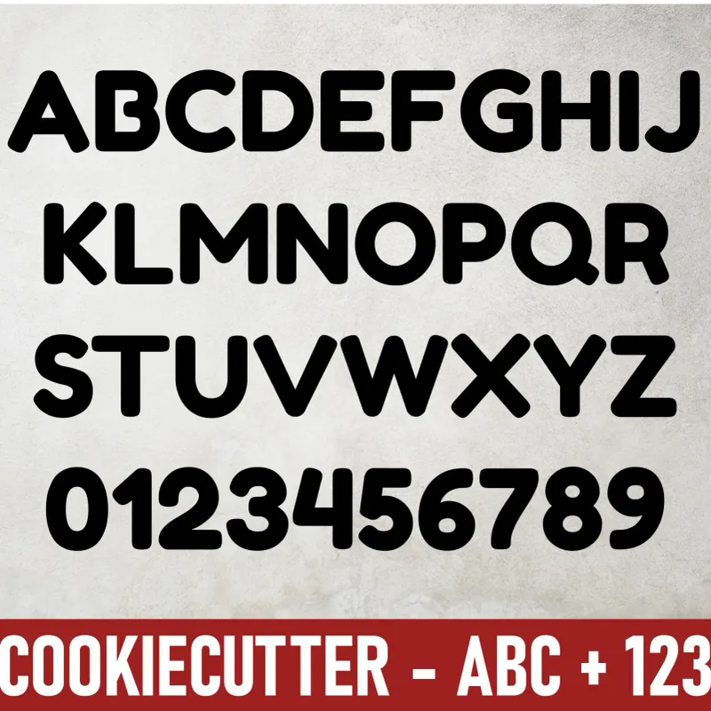 STL file D alphabet lore cookie cutter 🍪・3D print model to