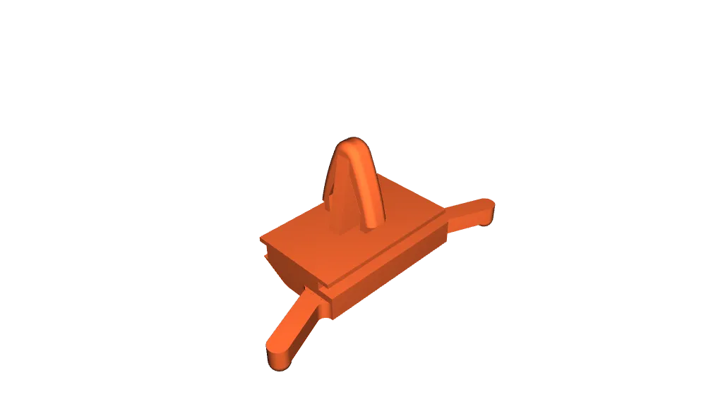 Mazda 323 BF rear drip molding retention clip by cs900 | Download