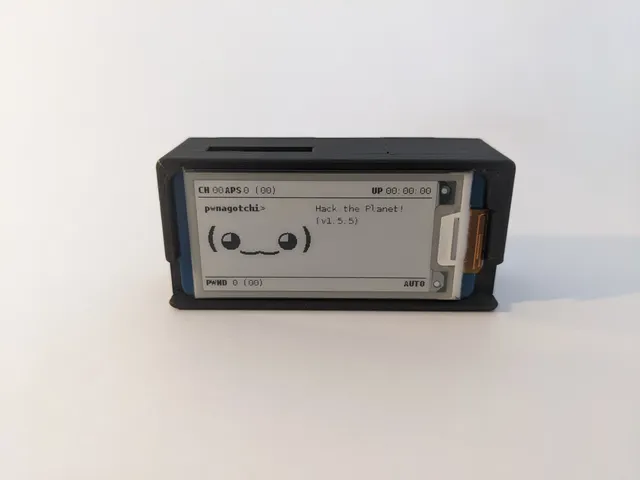 Case for Pwnagotchi with UPS and Display
