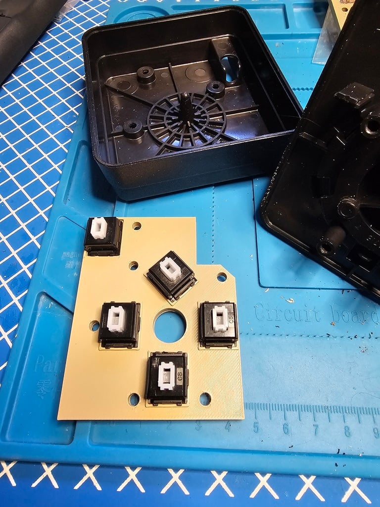 ALPS Switch Conversion Plate for Atari CX-10