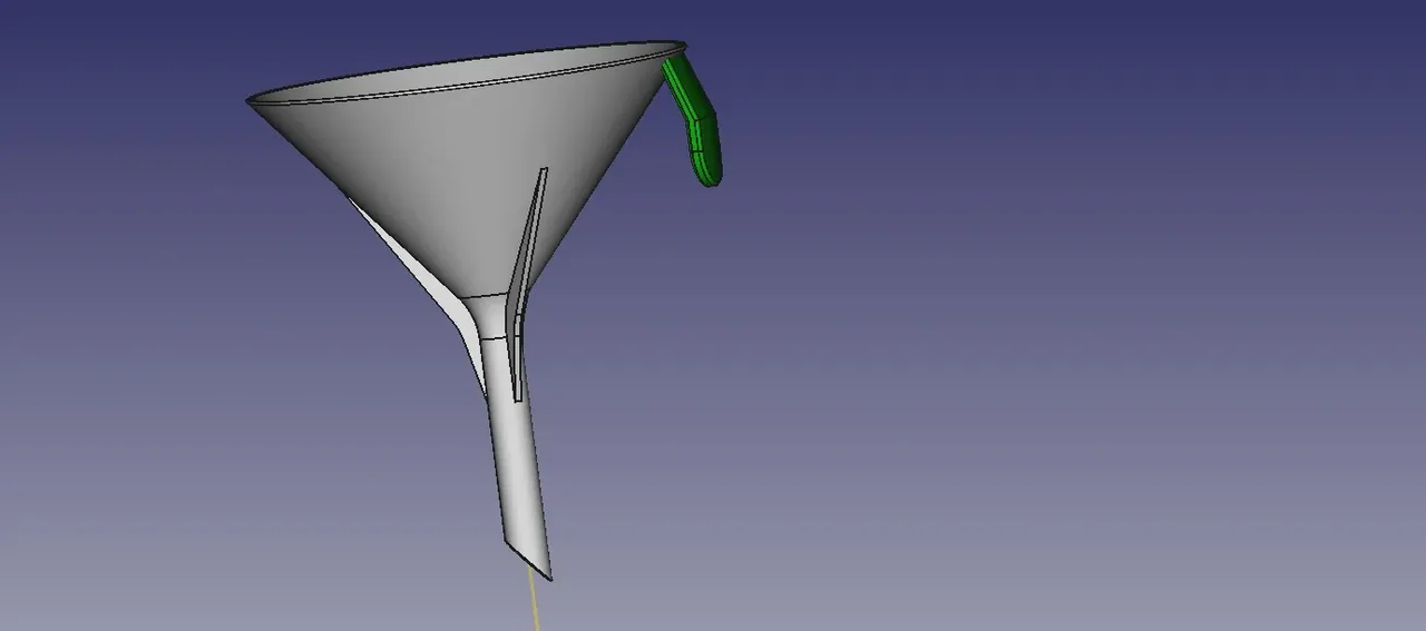 Ribbed funnel by JK3d | Download free STL model | Printables.com