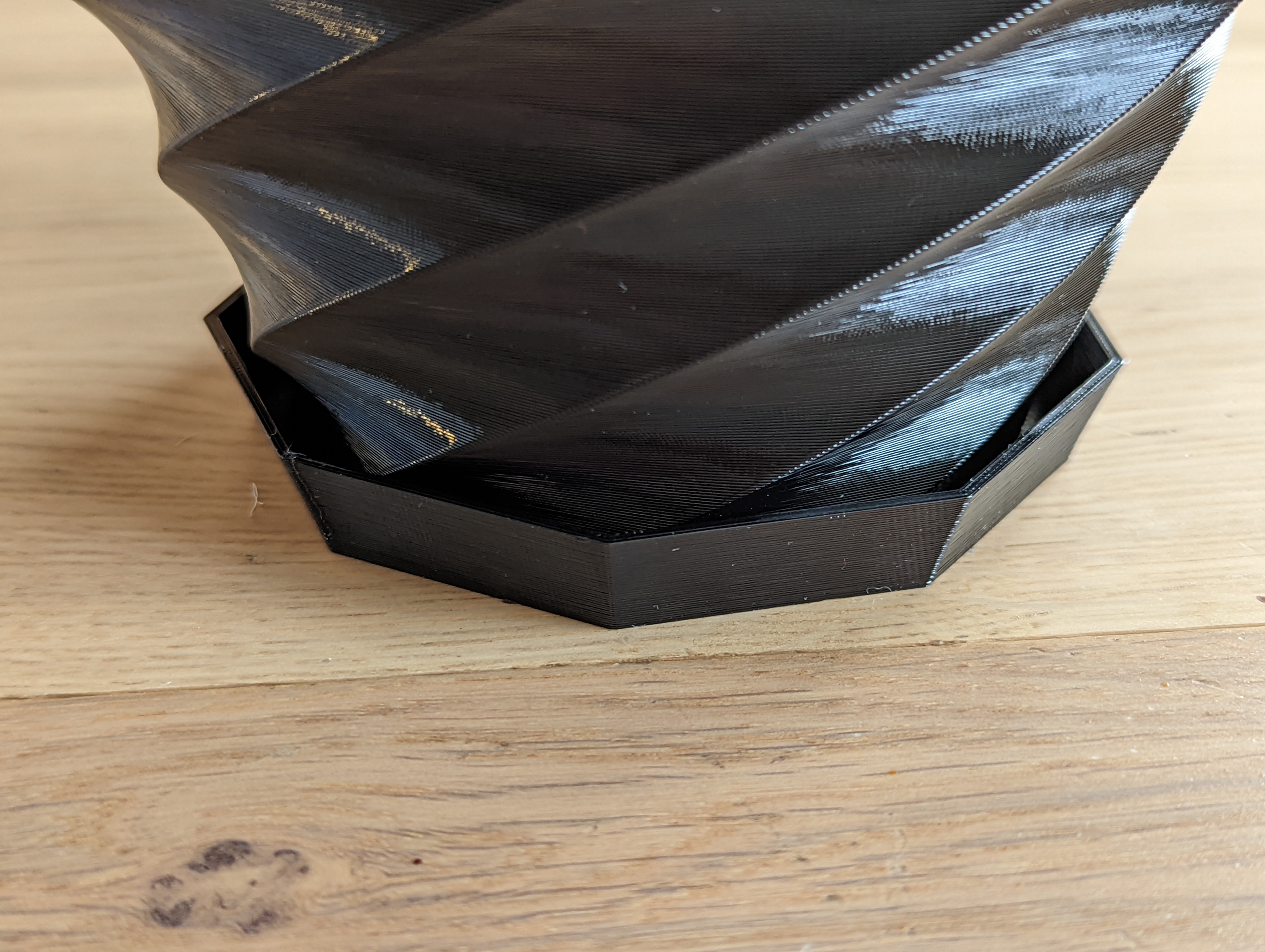 9 Sided Drip Tray for 9 Sided Twisted Planter