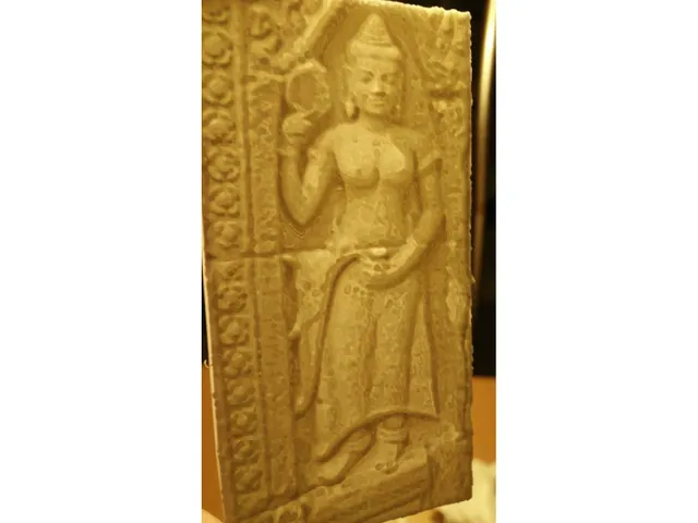 Apsara from Angkor Wat as Lithophane
