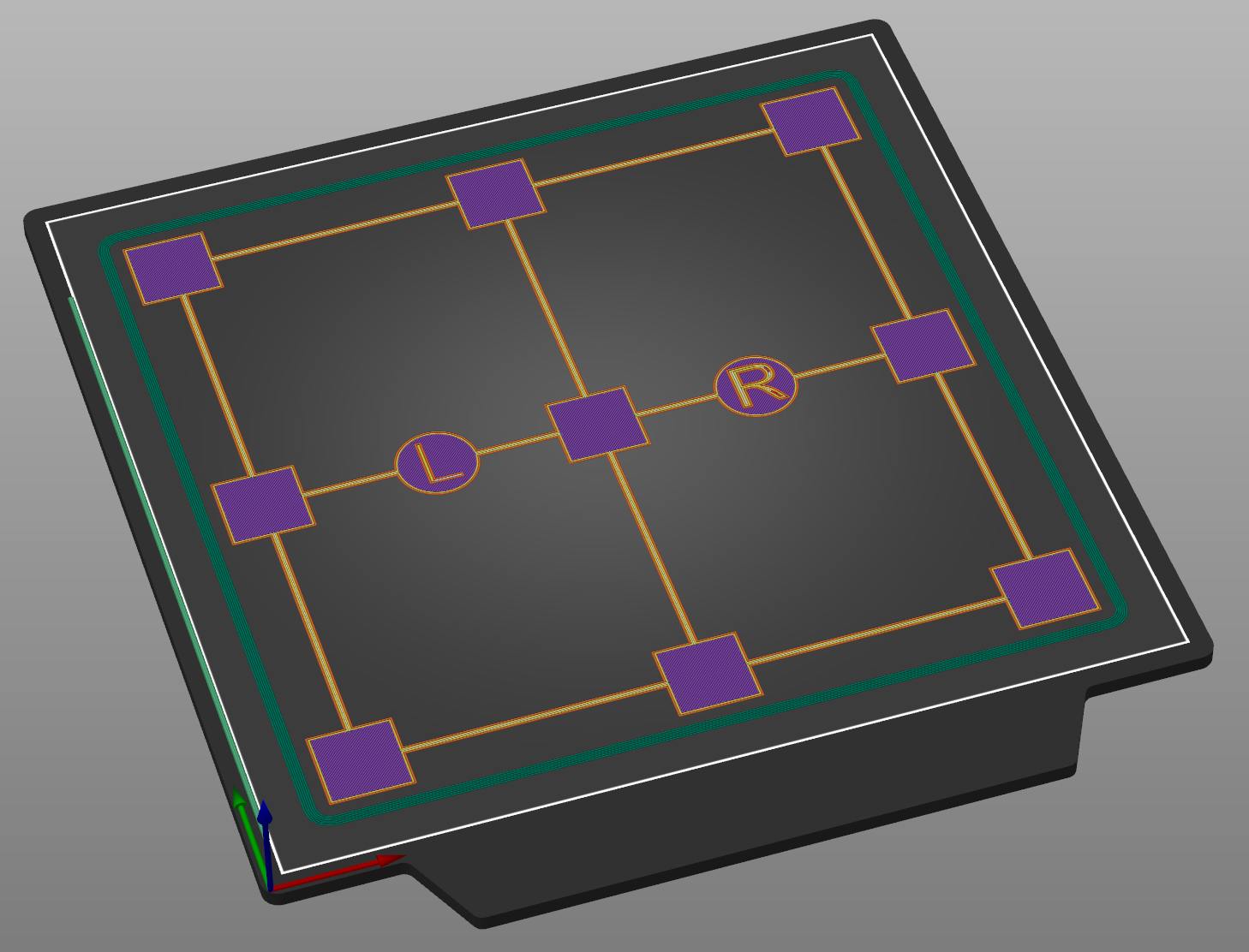 Bed level test, 135x135, Creality Ender 2 pro