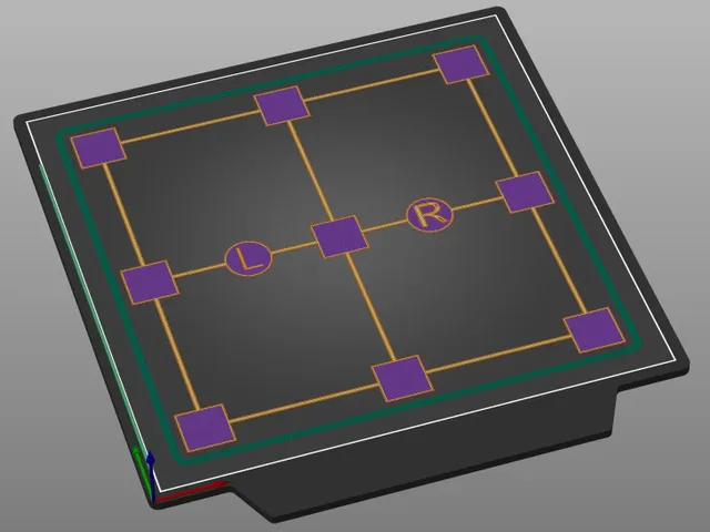 Bed level test, 135x135, Creality Ender 2 pro