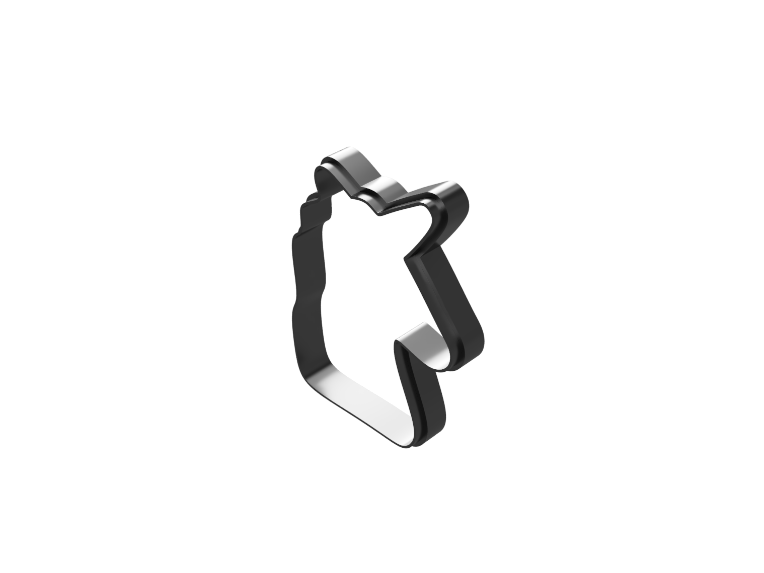 Miniatura 2 do modelo 3D Unicorn cookie cutter