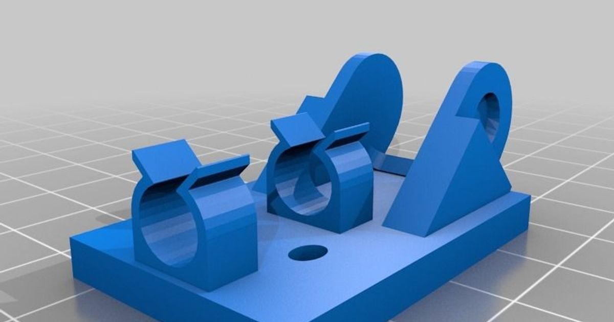 Spindle Cover Mount by AntinOz Download free STL model