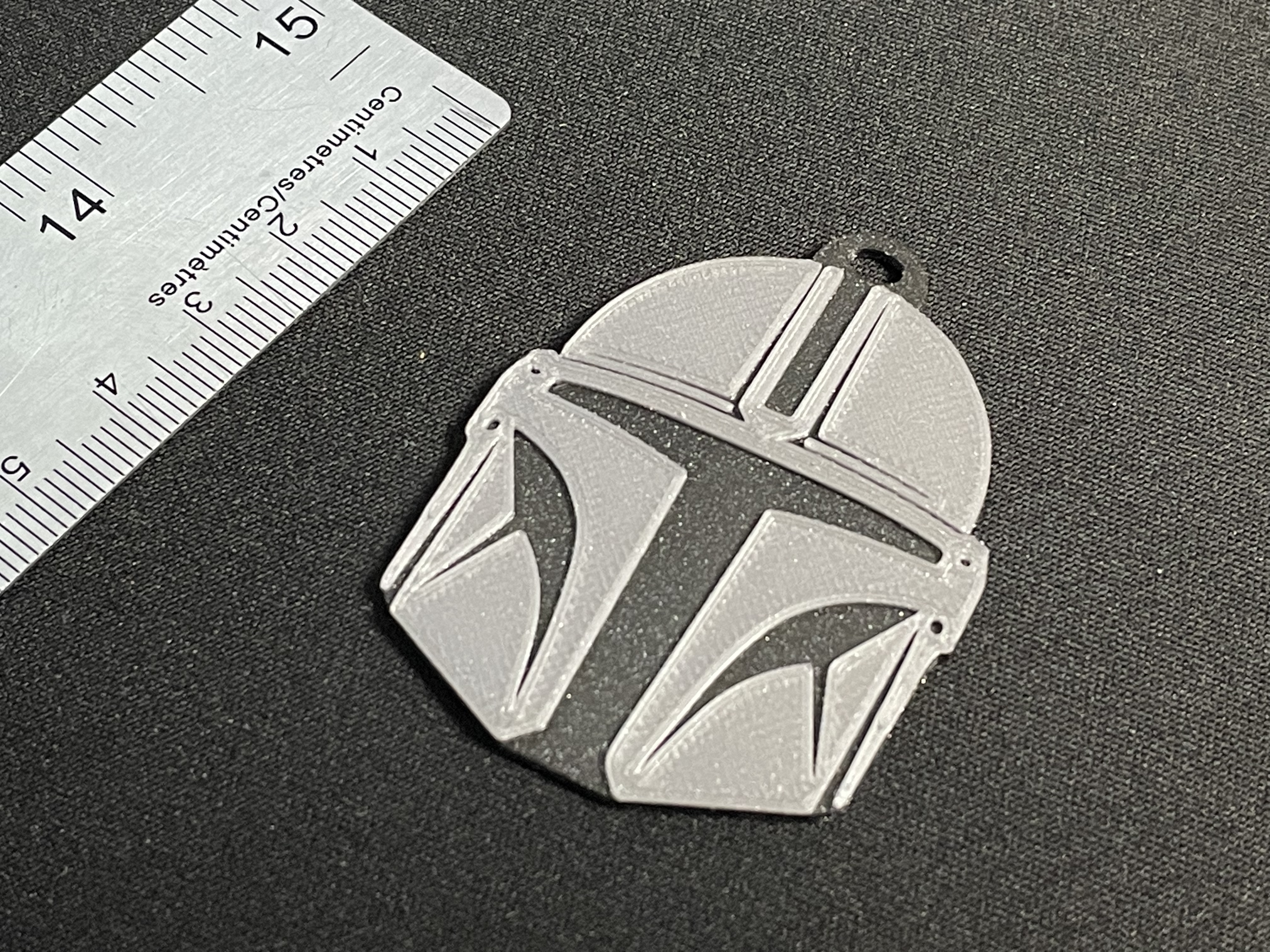 Mandalorian Keychain - REMIX