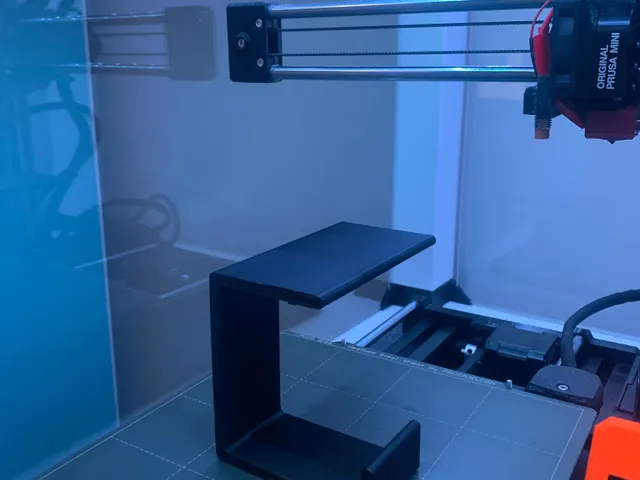 Headphones holder with double sided tape