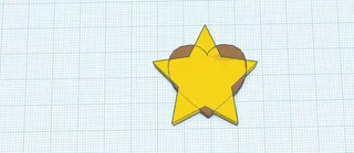 Heart star