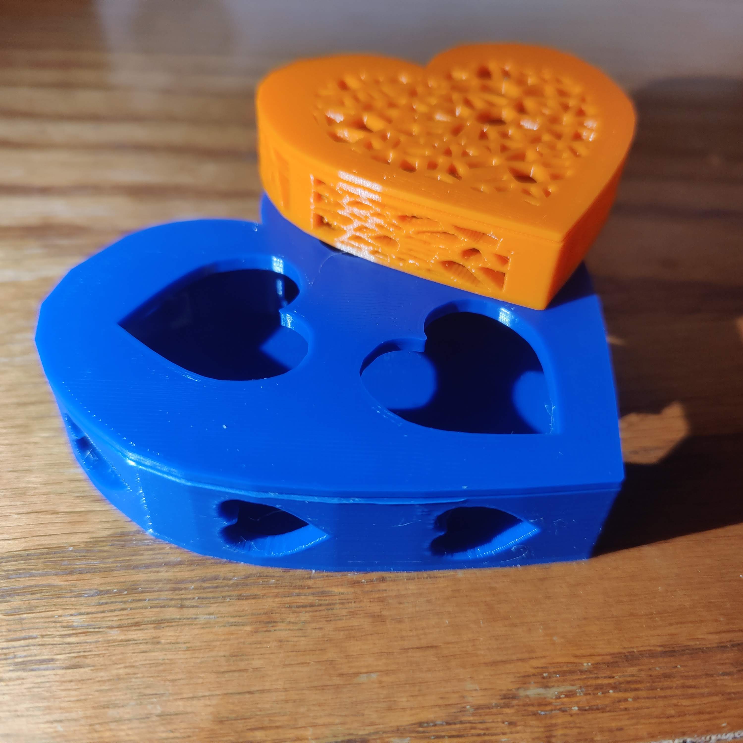 Heart Boxes (Voronoi, Hearts, and Plain)