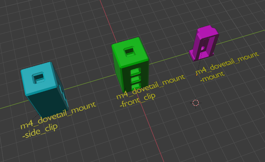 MakerGrid Dovetail Mounts von Weird Constructor | Kostenloses STL ...