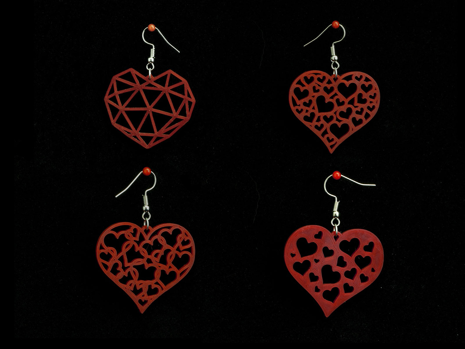 Hearts Earrings Collection