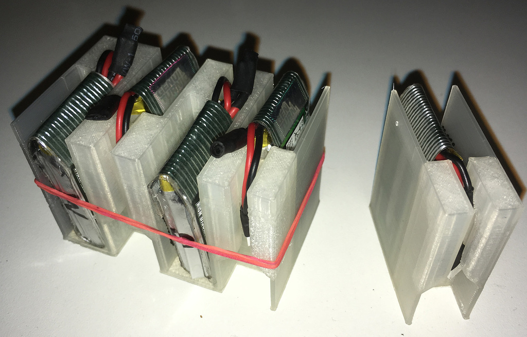 LiPo Battery Holder by xythobuz Download free STL model