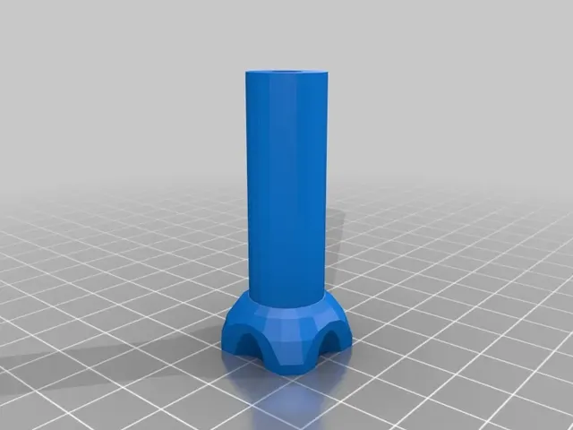 Customizable long GoPro screw knob